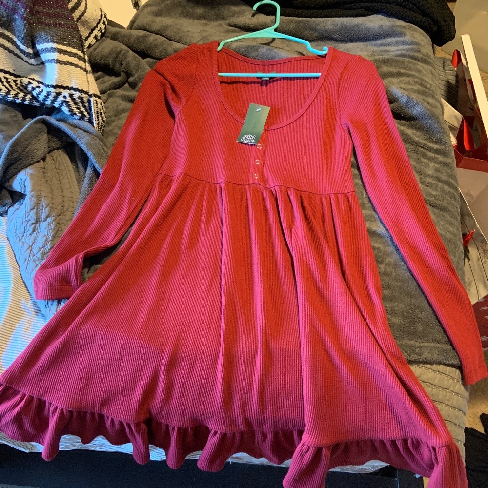 Red dress